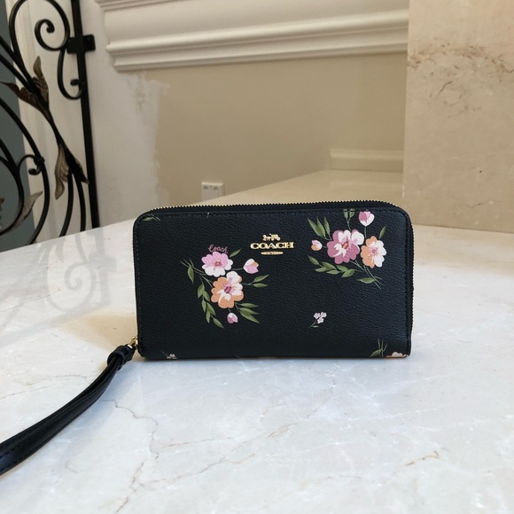 NWT Coach Floral city zip tote&wallet set - Picture 6 of 8